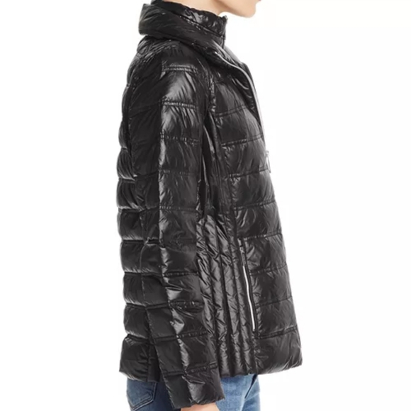Duck Down MICHAEL Michael Kors Packable Short Down Fill Black Women's Jacket, S - Picture 4 of 16